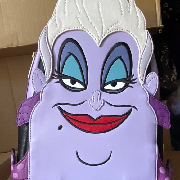 LOUNGEFLY  URSULA  COSPLAY BKPK , NWT - Picture 2 of 2